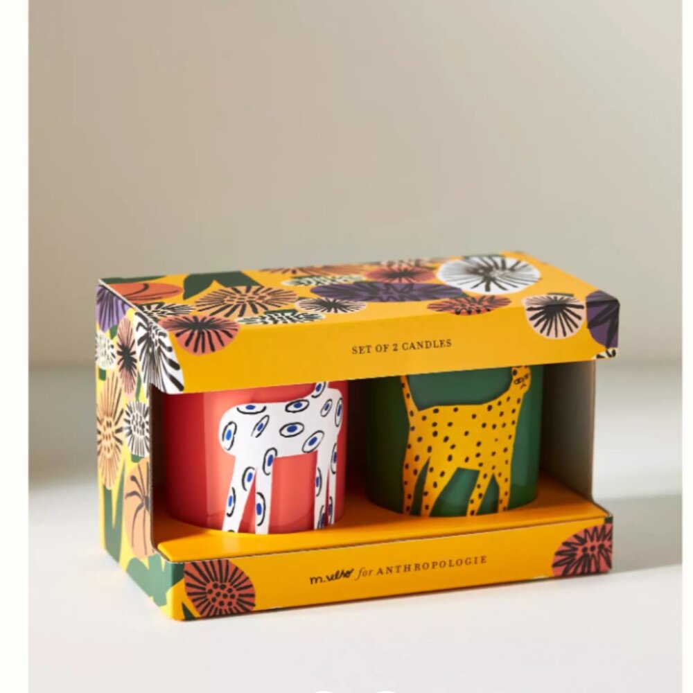 NIB - Anthropologie - Marcello Velho Catwalk Candle Gift Set
